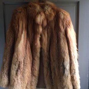 Vintage real fur jacket